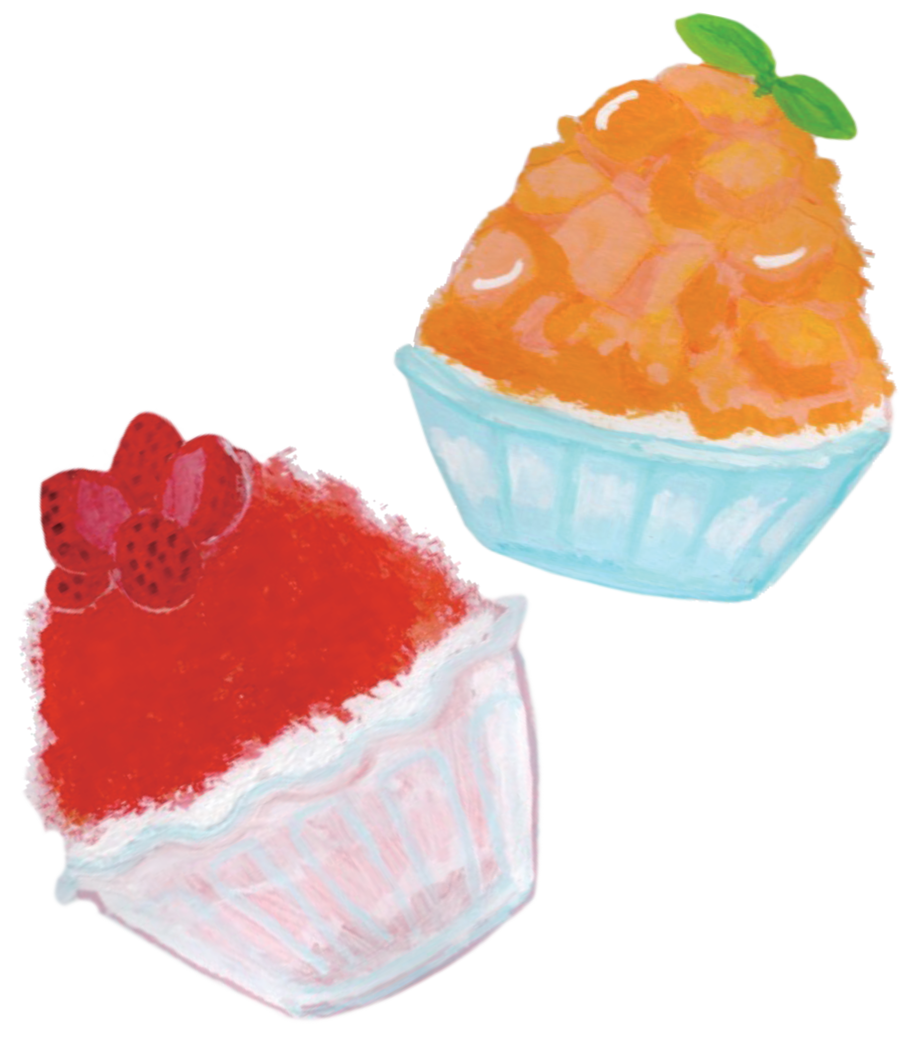 かき氷イラスト